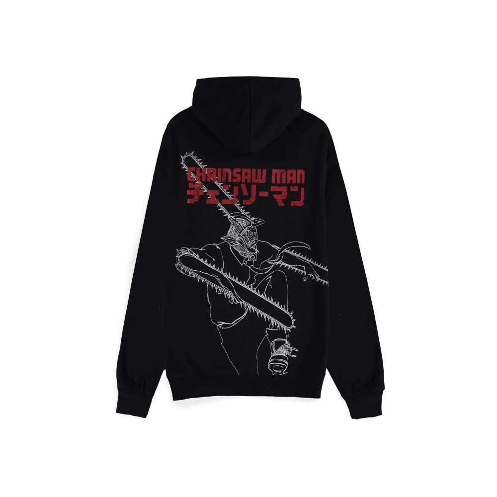 Chainsaw Man - Chainsaw Devil Veste zip Ã  capuche - Noir